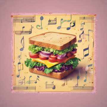 Slastni Sendvič z Rožnatim Sijajem