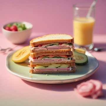 Najboljši Sendvič z Rožnatim Zlato!